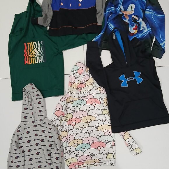 6 Kids' boys hoodie sweater multiples brands for youth boys 8 to 10 years old. - Picture 4 of 13